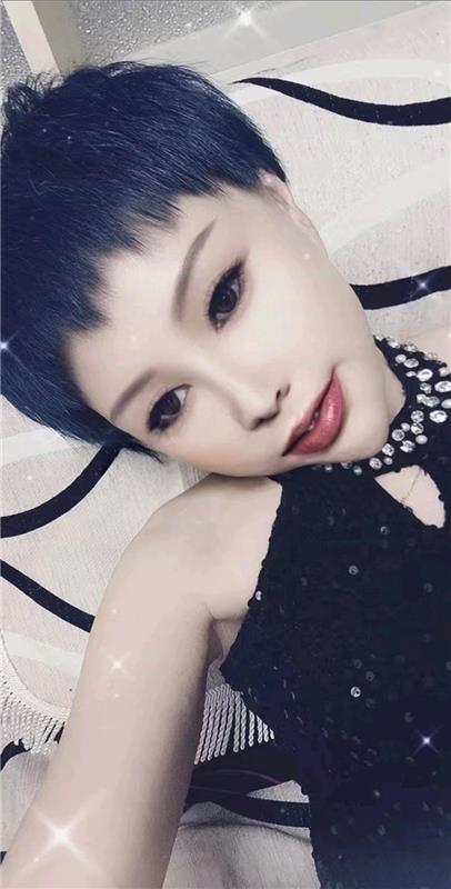 青岛短发熟女